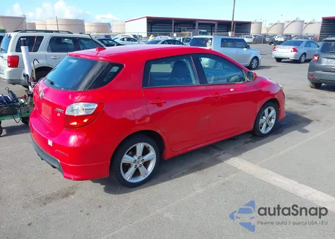 2009 Toyota Matrix S z USA, uszkodzony, nr VIN 2T1KE40E89C011652